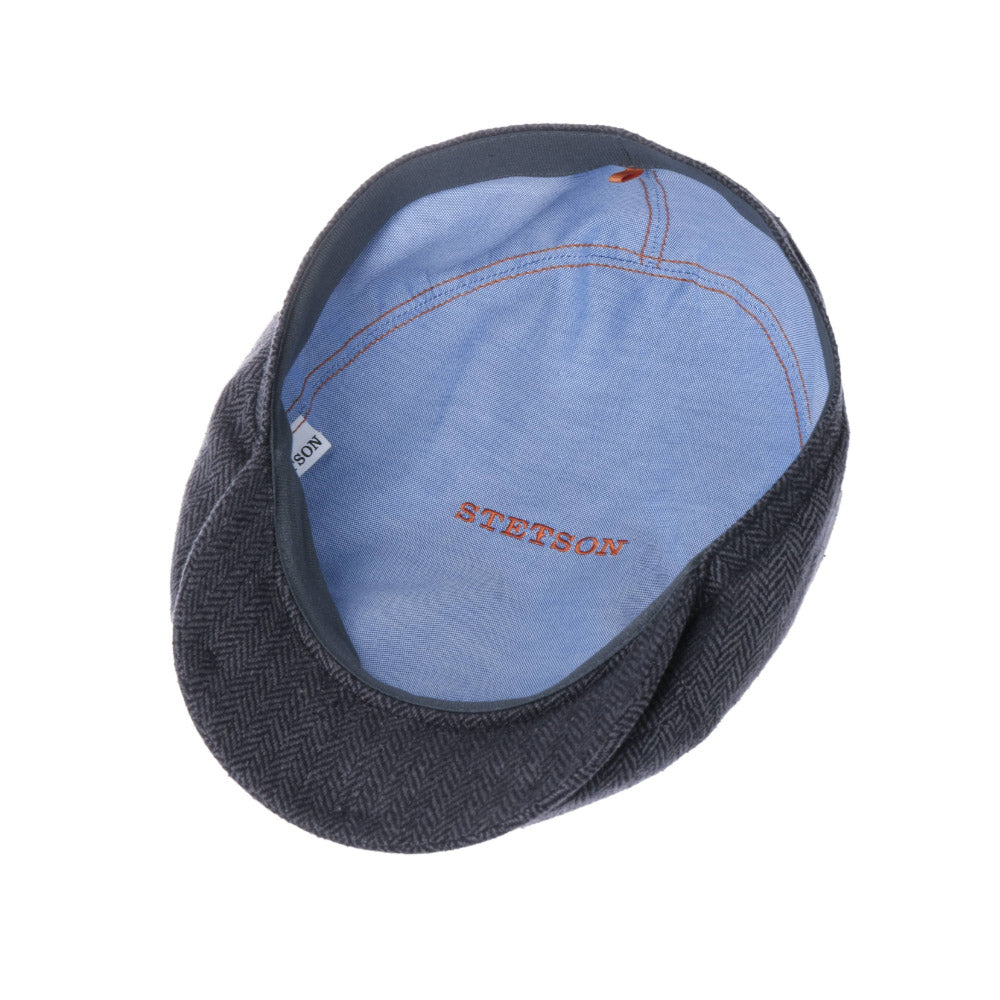 Stetson - 6-Panel Silk Sixpence - Dark Grey