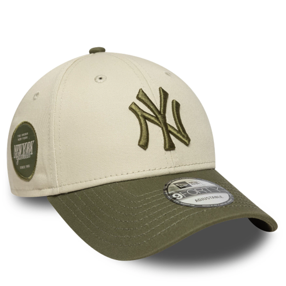 New Era - 9Forty New York Yankees Cap - Stone/Olive