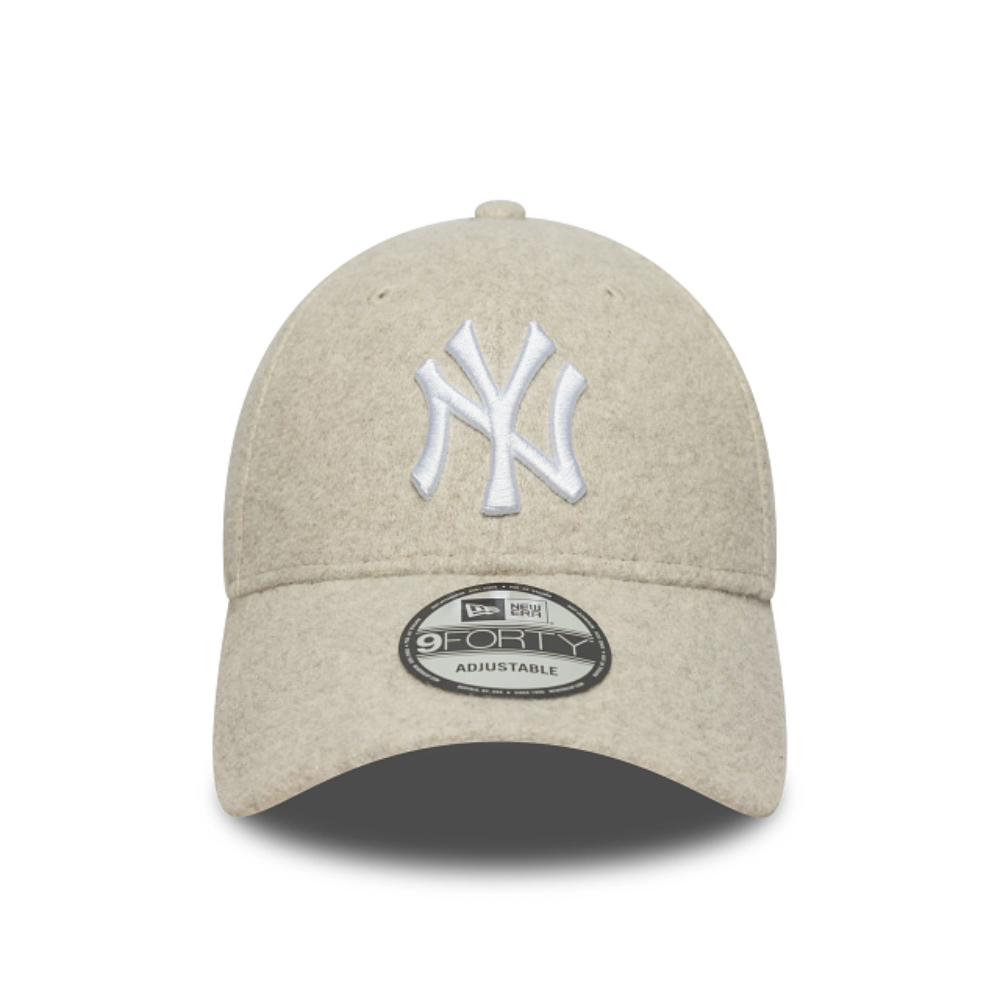 New Era - 9Forty Melton Wool New York Yankees Cap - Stone