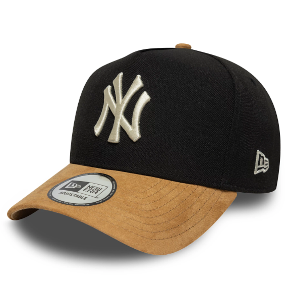 New Era - E-Frame Suede Visor New York Yankees Cap - Black