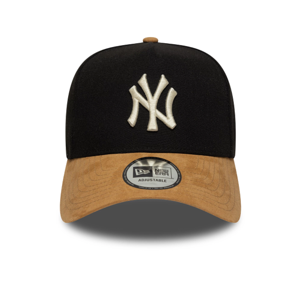 New Era - E-Frame Suede Visor New York Yankees Cap - Black