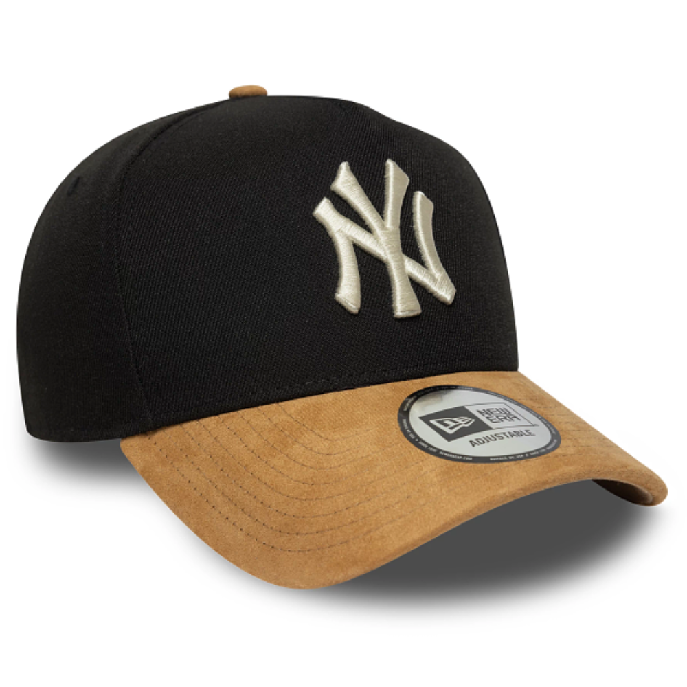 New Era - E-Frame Suede Visor New York Yankees Cap - Black