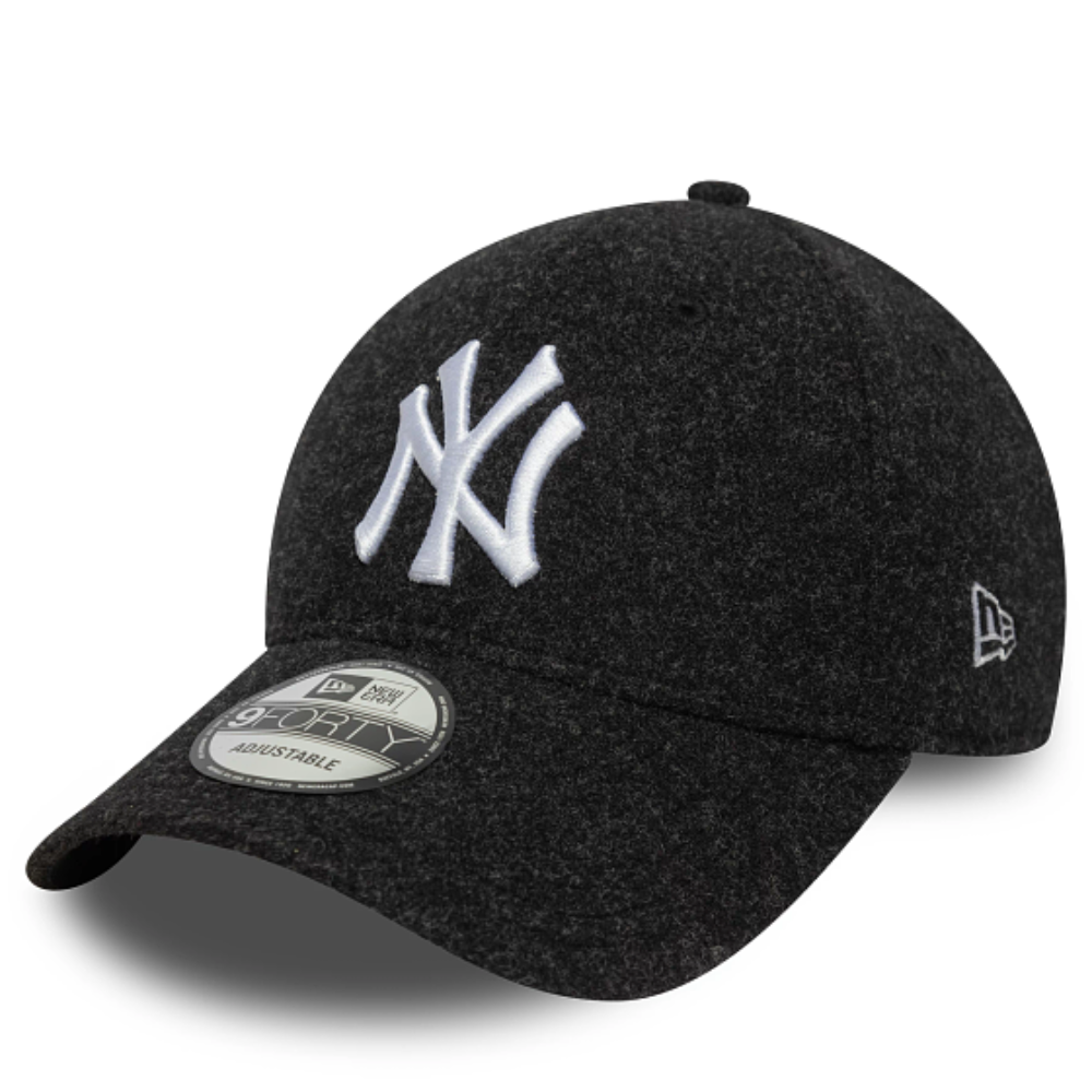 New Era - 9Forty Melton Wool New York Yankees Cap - Black