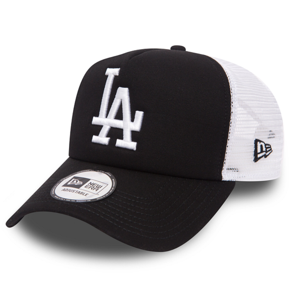 New Era - Los Angeles Dodgers Trucker Cap - Black/White