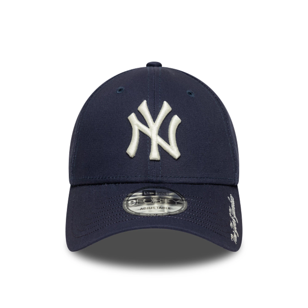 New Era - 9Forty New York Yankees Visor Script Cap - Navy