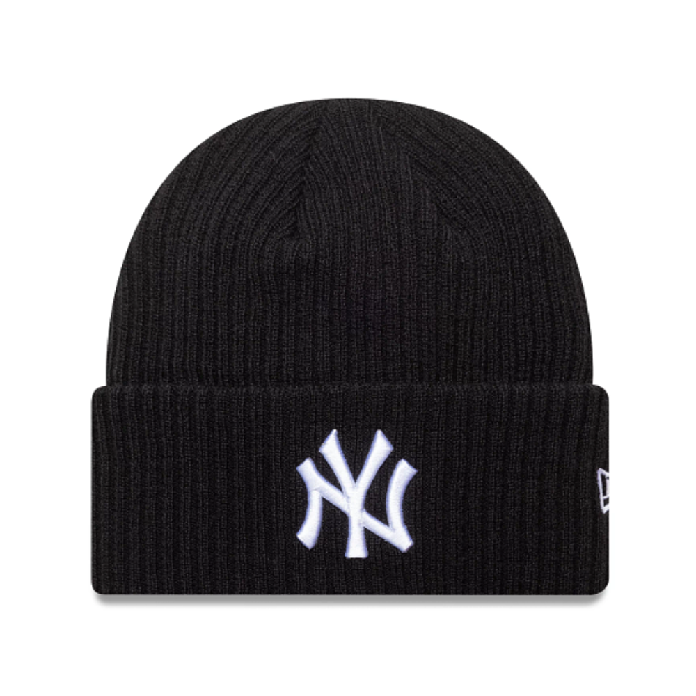 New Era - New York Yankees Wide Cuff Beanie - Black