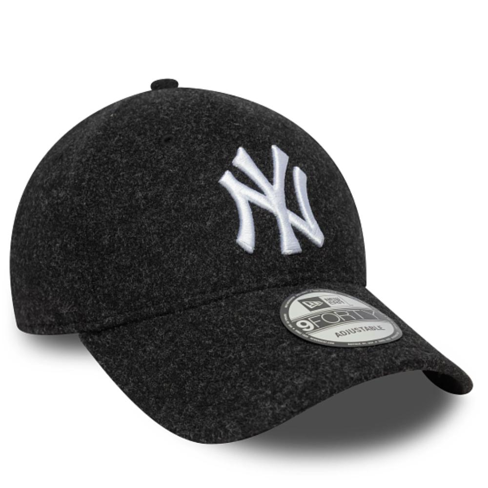 New Era - 9Forty Melton Wool New York Yankees Cap - Black
