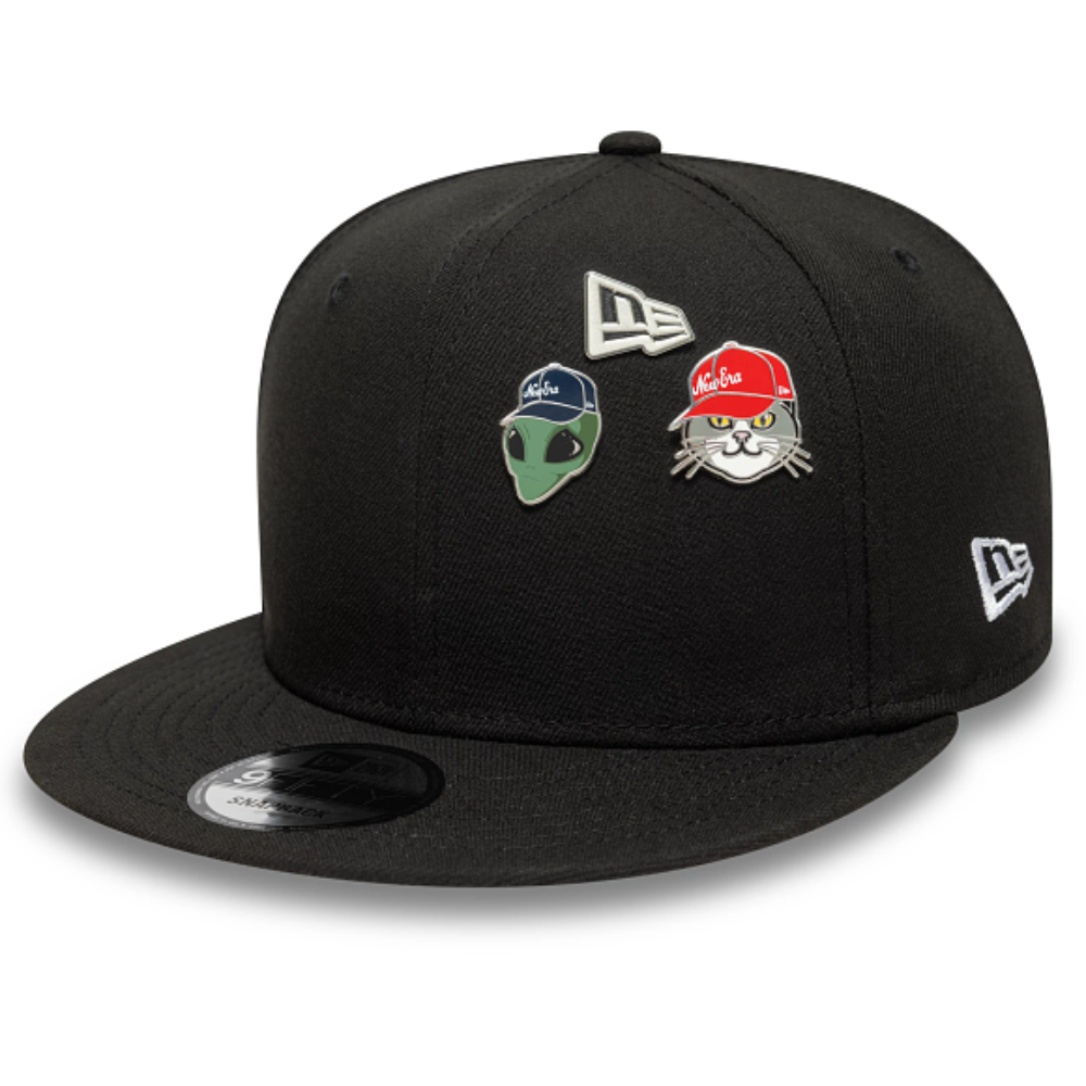 New Era - 3 Pin Badge Gift Set - Silver
