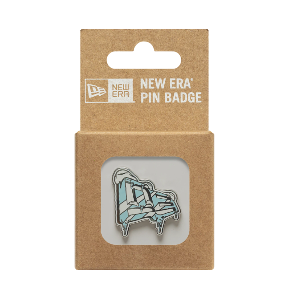 New Era - Iced NE Flag Pin Badge - Blue