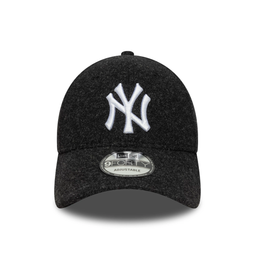 New Era - 9Forty Melton Wool New York Yankees Cap - Black