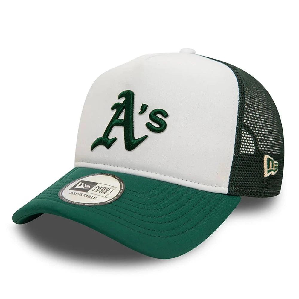 New Era - Athletics World Series Foam Trucker Cap - Green