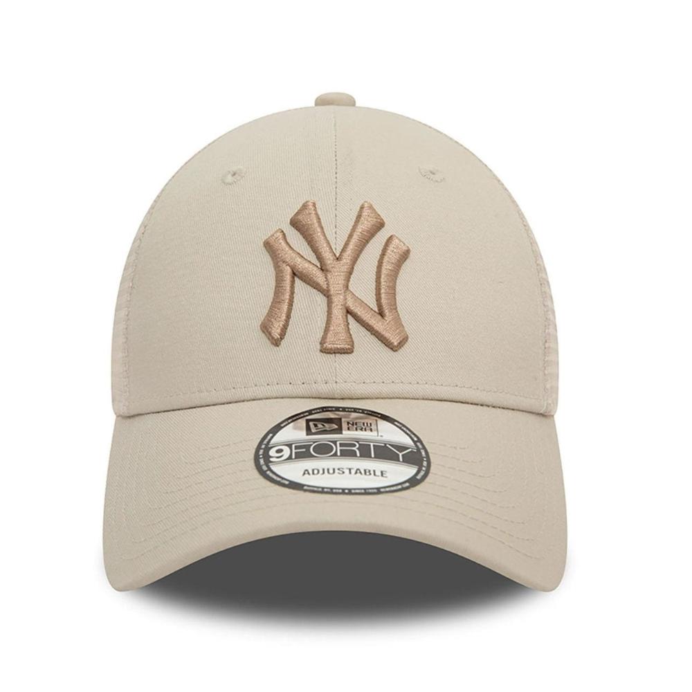 New Era - Yankees Home Field Trucker Cap - Beige