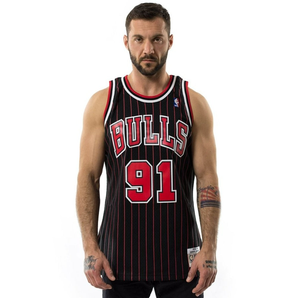 Mitchell & Ness - Chicago Bulls Dennis Rodman NBA Swingman Jersey - Black