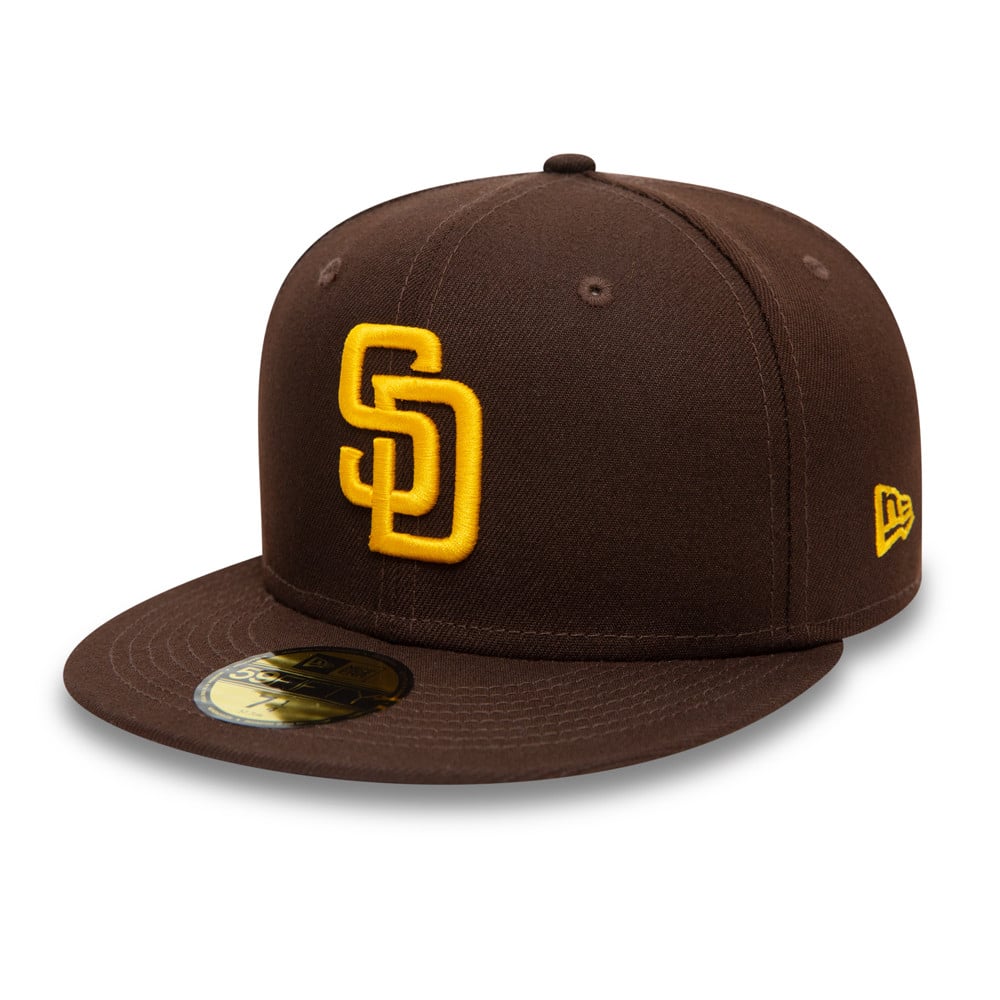 New Era - 59Fifty Fitted San Diego Padres Cap - Brown