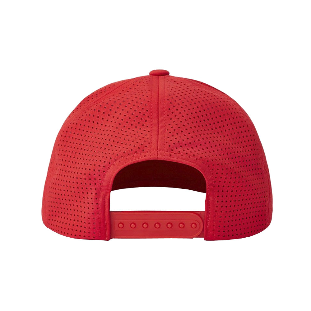 Brixton - Crest Crossover Snapback - Red - capstore.dk