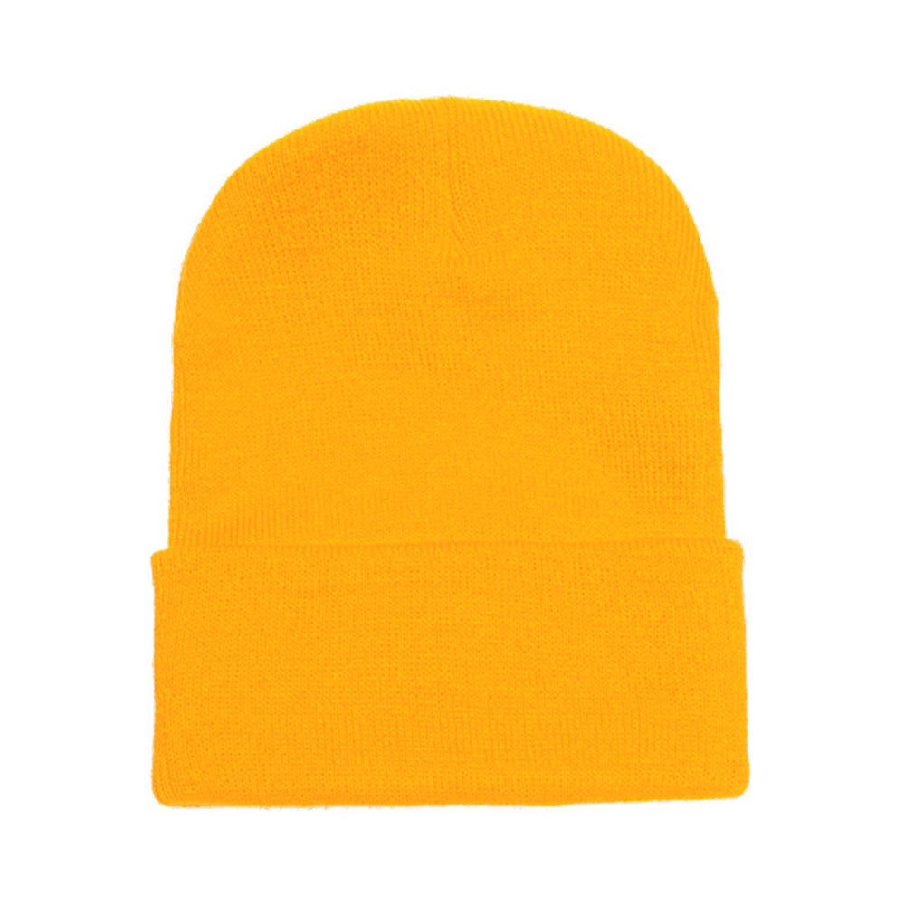 Yupoong - Fold Up Beanie - Gold - capstore.dk