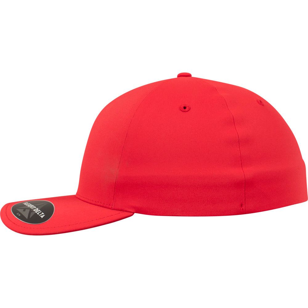 Flexfit - Delta 180 Baseball Cap - Red - capstore.dk