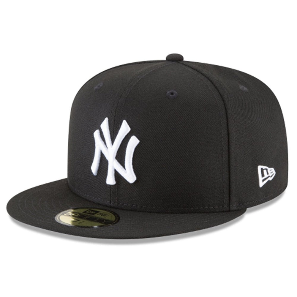 New Era - 59Fifty Fitted - New York Yankees - Black/White - capstore.dk