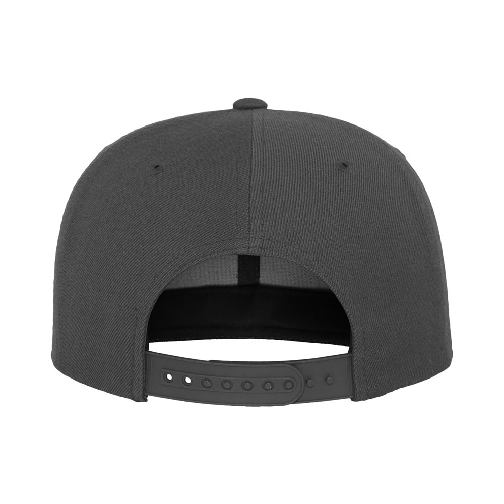 Yupoong - Youth Snapback - Dark Grey - capstore.dk