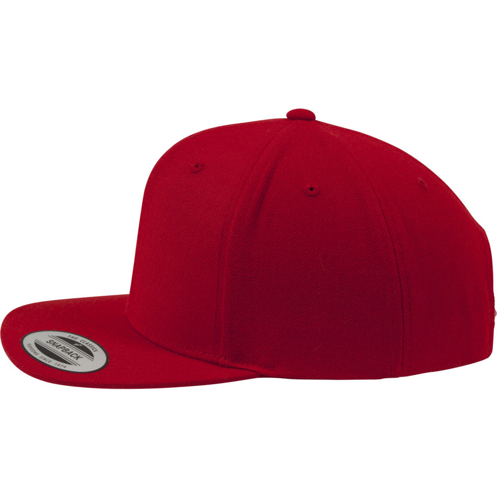 Yupoong - Snapback - Red - capstore.dk