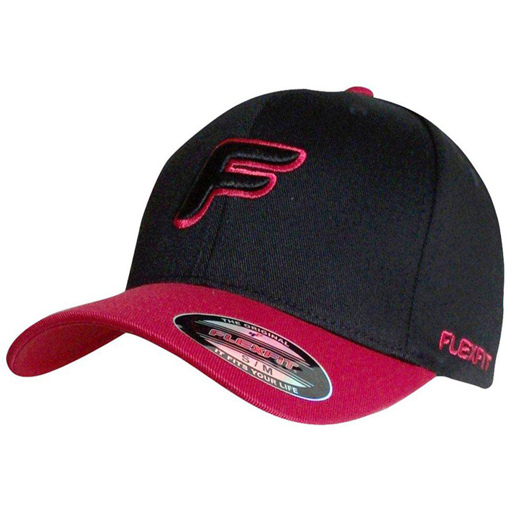 Flexfit - Baseball Cap - Black/Red - capstore.dk