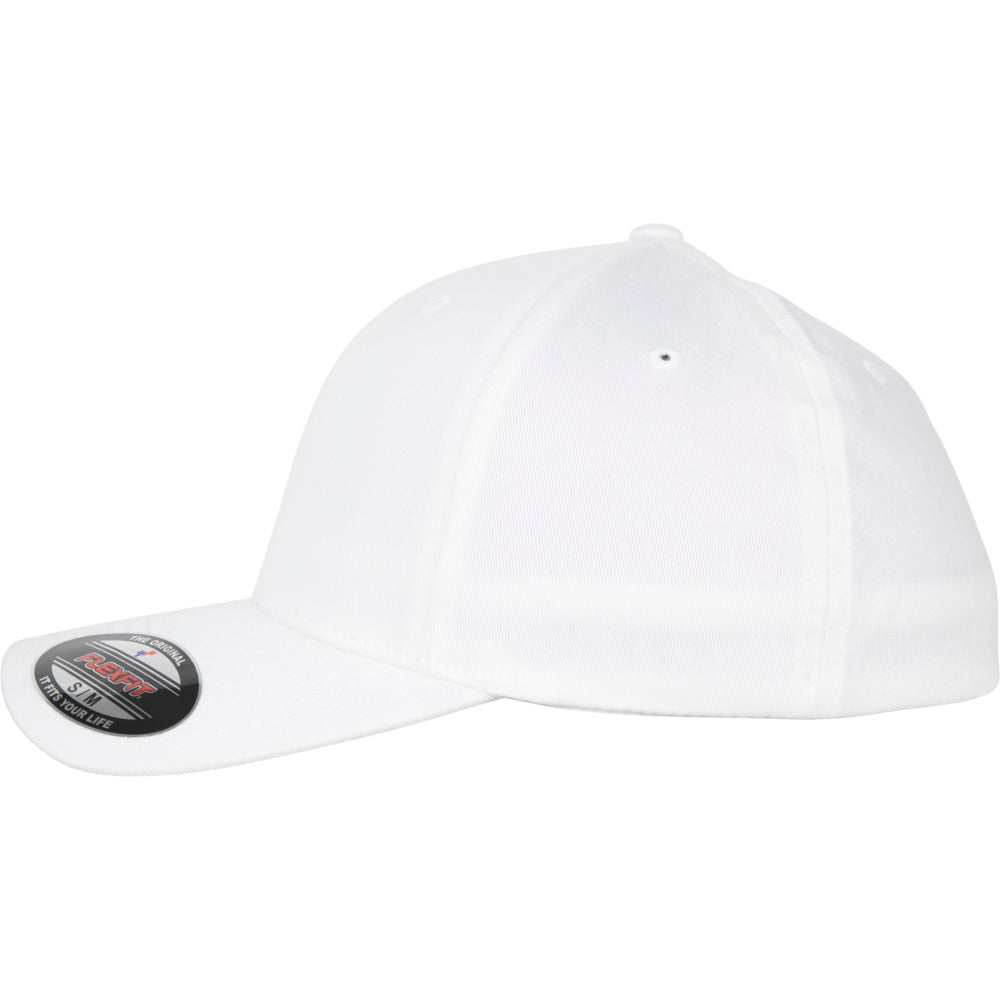 Flexfit - Organic Baseball Cap - White - capstore.dk