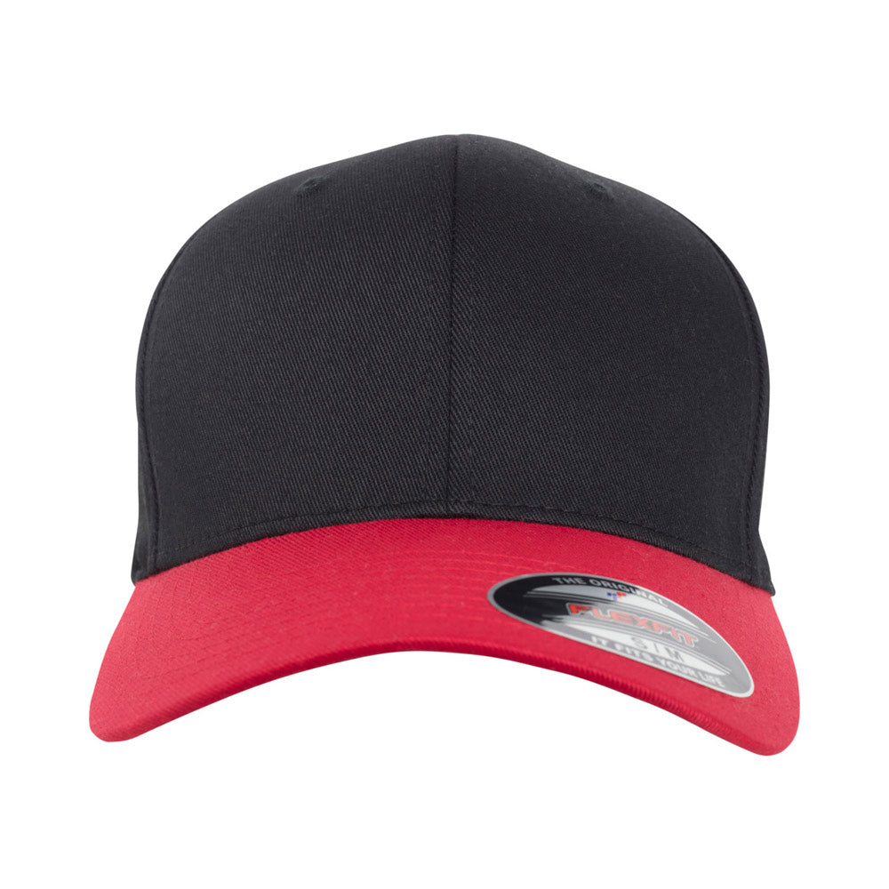 Flexfit - Baseball Cap - Black/Red - capstore.dk