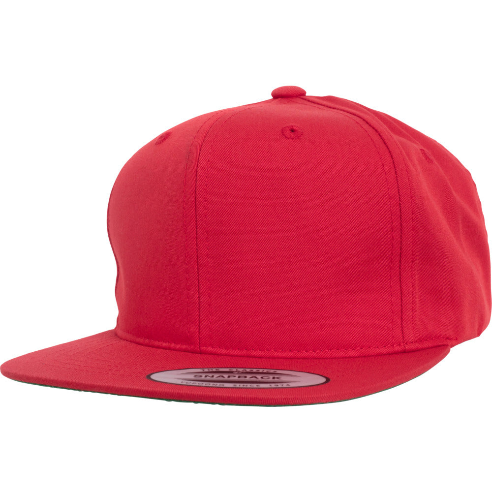 Yupoong - Kids 2-6 Snapback - Red - capstore.dk