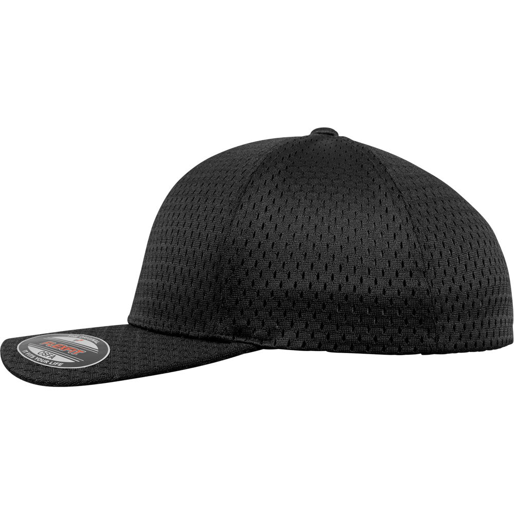 Flexfit - Mesh Baseball Cap - Black - capstore.dk
