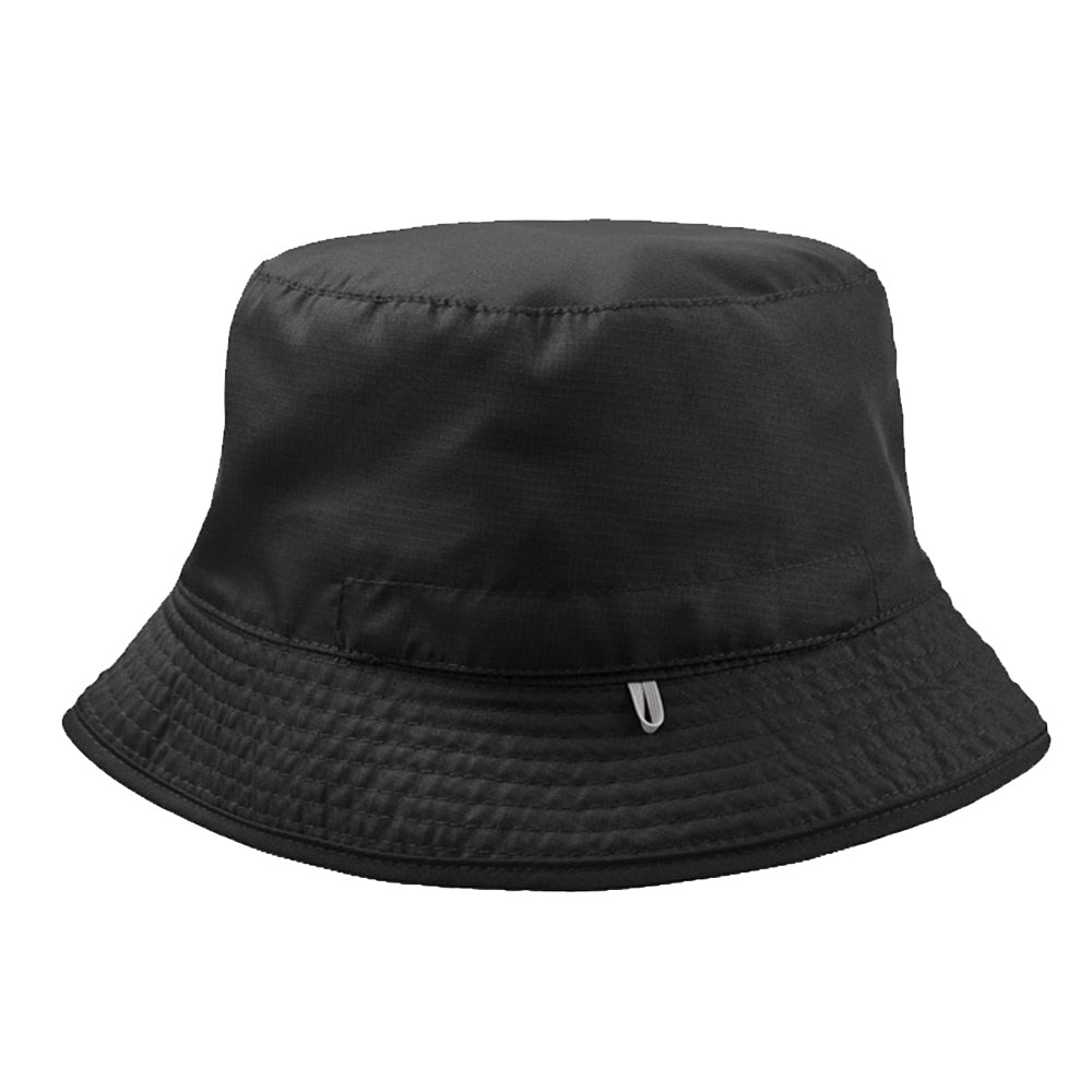 Atlantis - Pocket Bucket Hat - Black/Grey - capstore.dk