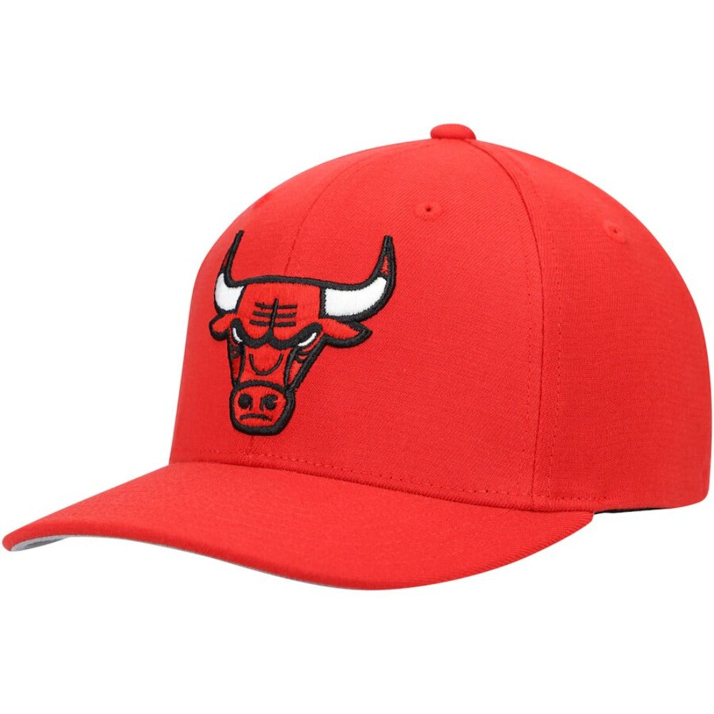 Mitchell & Ness - Chicago Bulls Snapback Cap - Red - capstore.dk