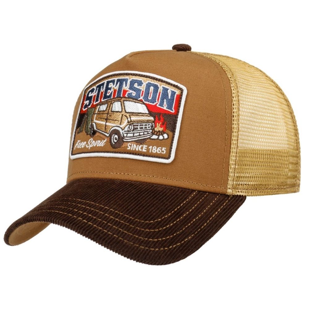 Stetson - Camper Trucker Cap - Brown