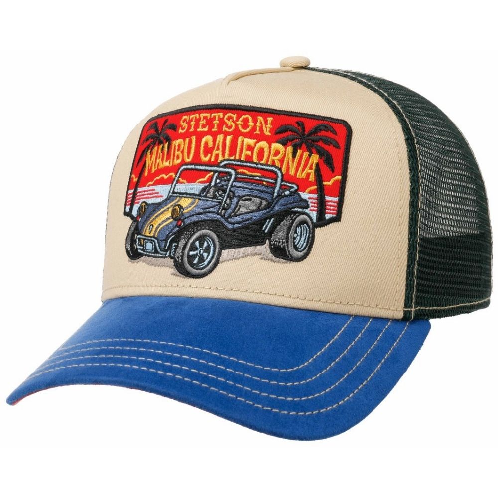 Stetson - Malibu Trucker Cap - Blue/White