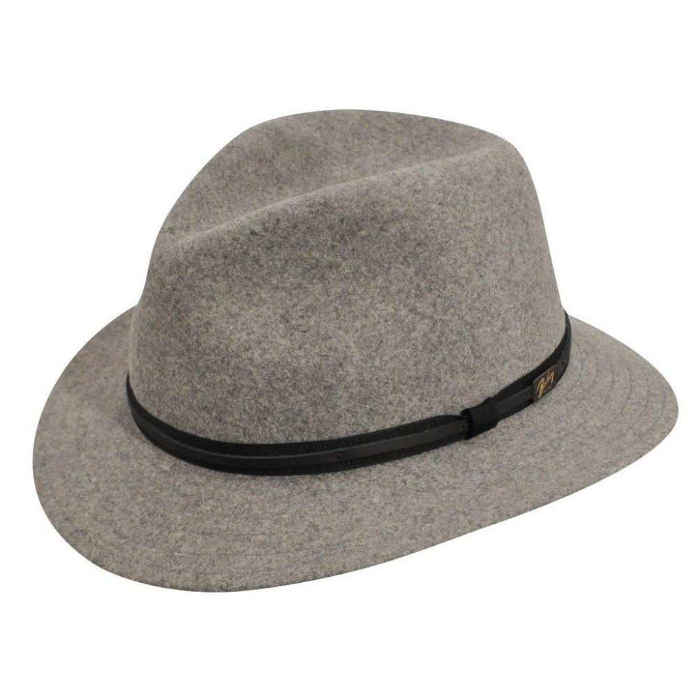 Bailey - Evans Felt Hat - H.Grey - capstore.dk