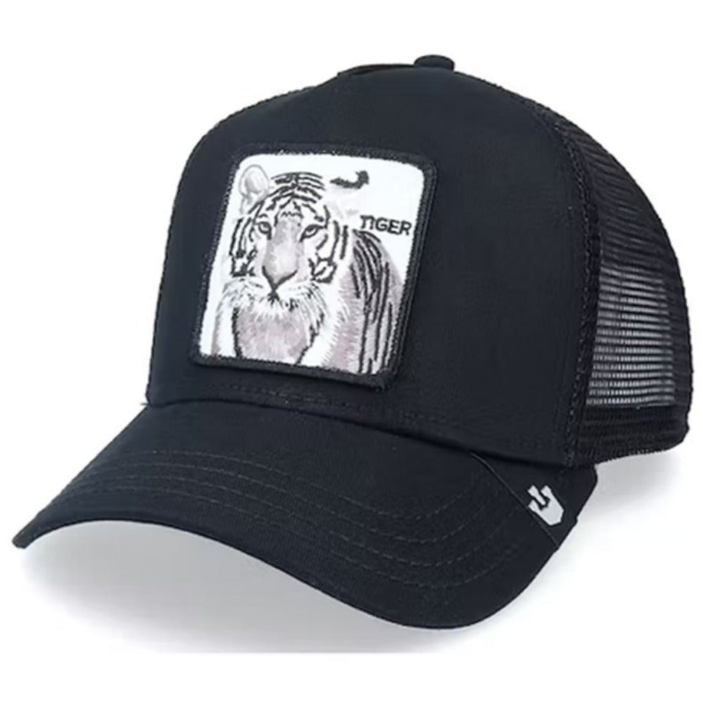 Goorin Bros - White Tiger Trucker Cap - Black