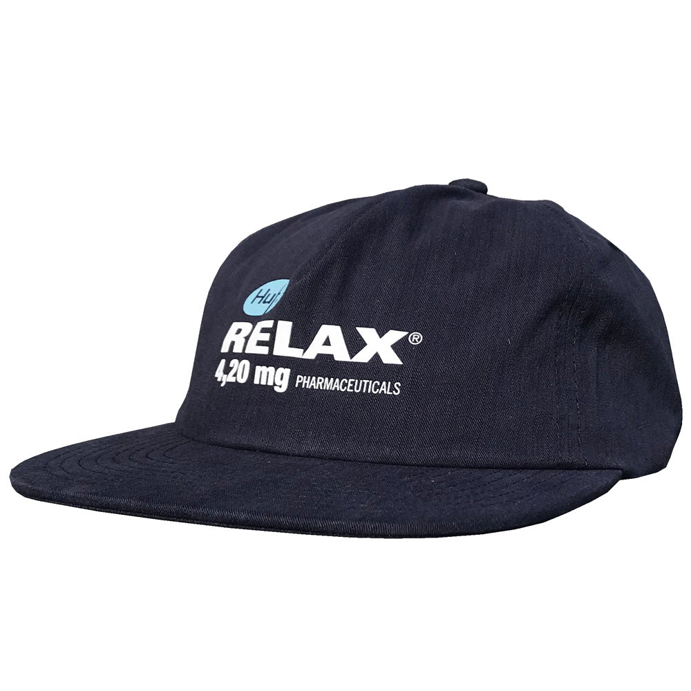 HUF - Relax Snapback - Navy Blazer - capstore.dk