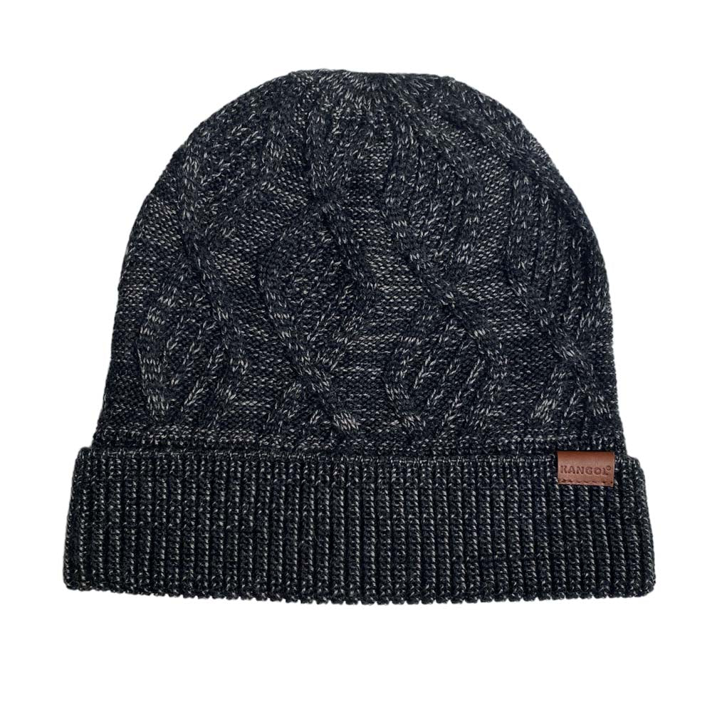 Kangol - Helix Cable Pull-On Beanie - Black