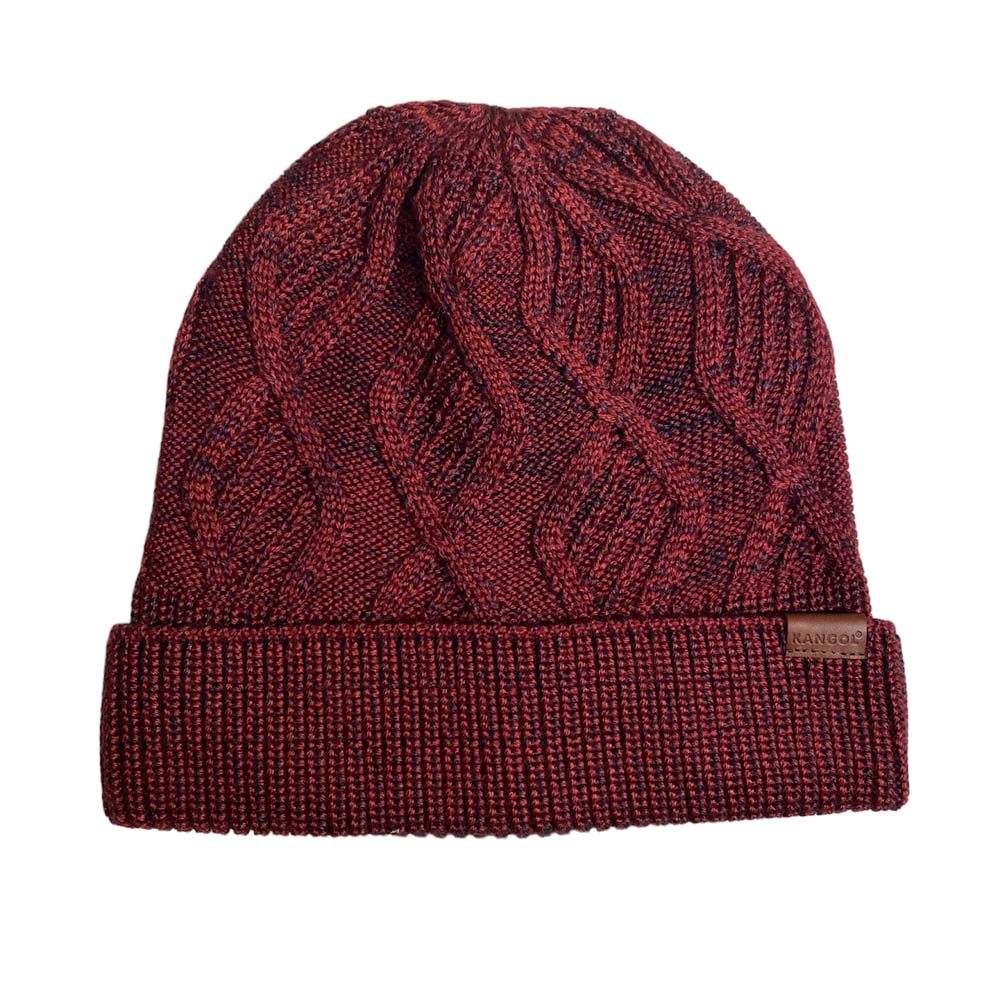 Kangol - Helix Cable Pull-On Beanie - Red
