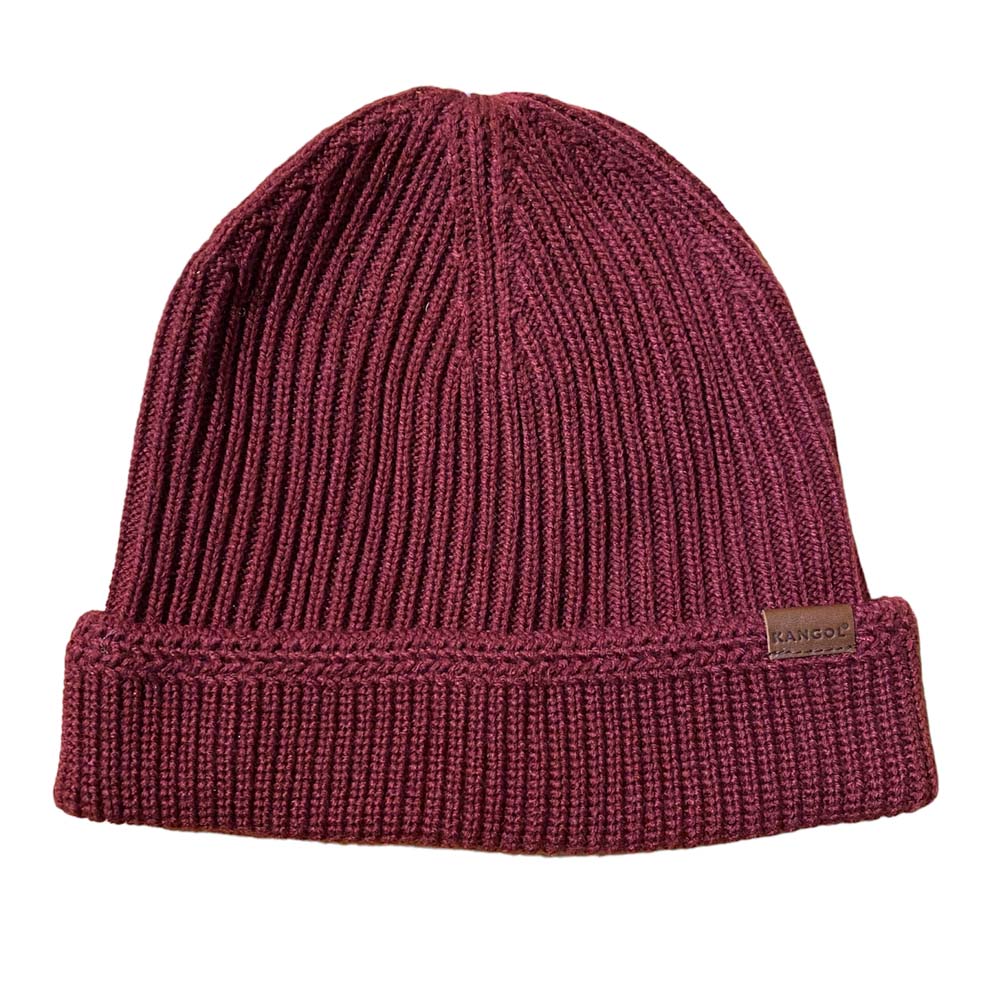 Kangol - Squad Fully Fashioned Pull-On Beanie - Bordeaux