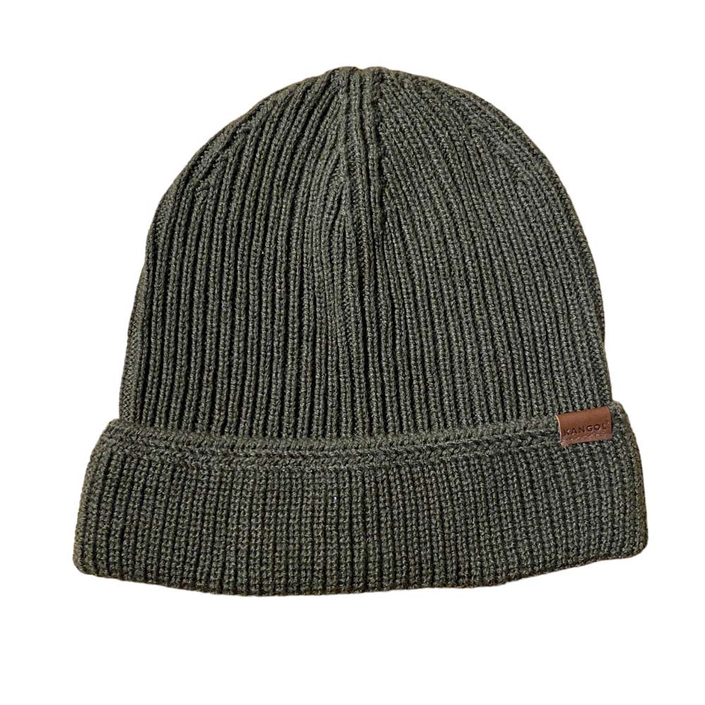 Kangol - Squad Fully Fashioned Pull-On Beanie - Olive
