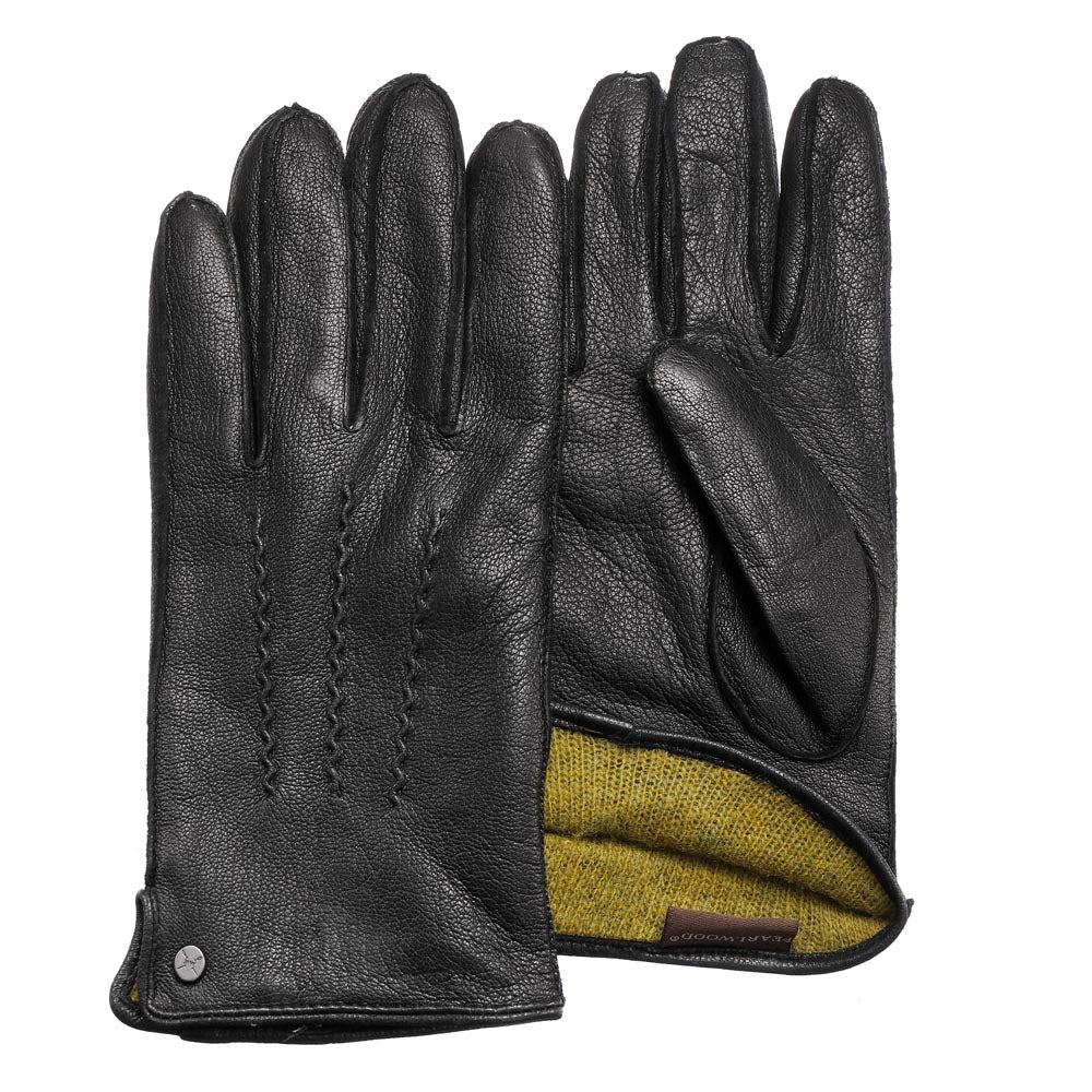 Pearlwood - Luke Leather Gloves - Black - capstore.dk