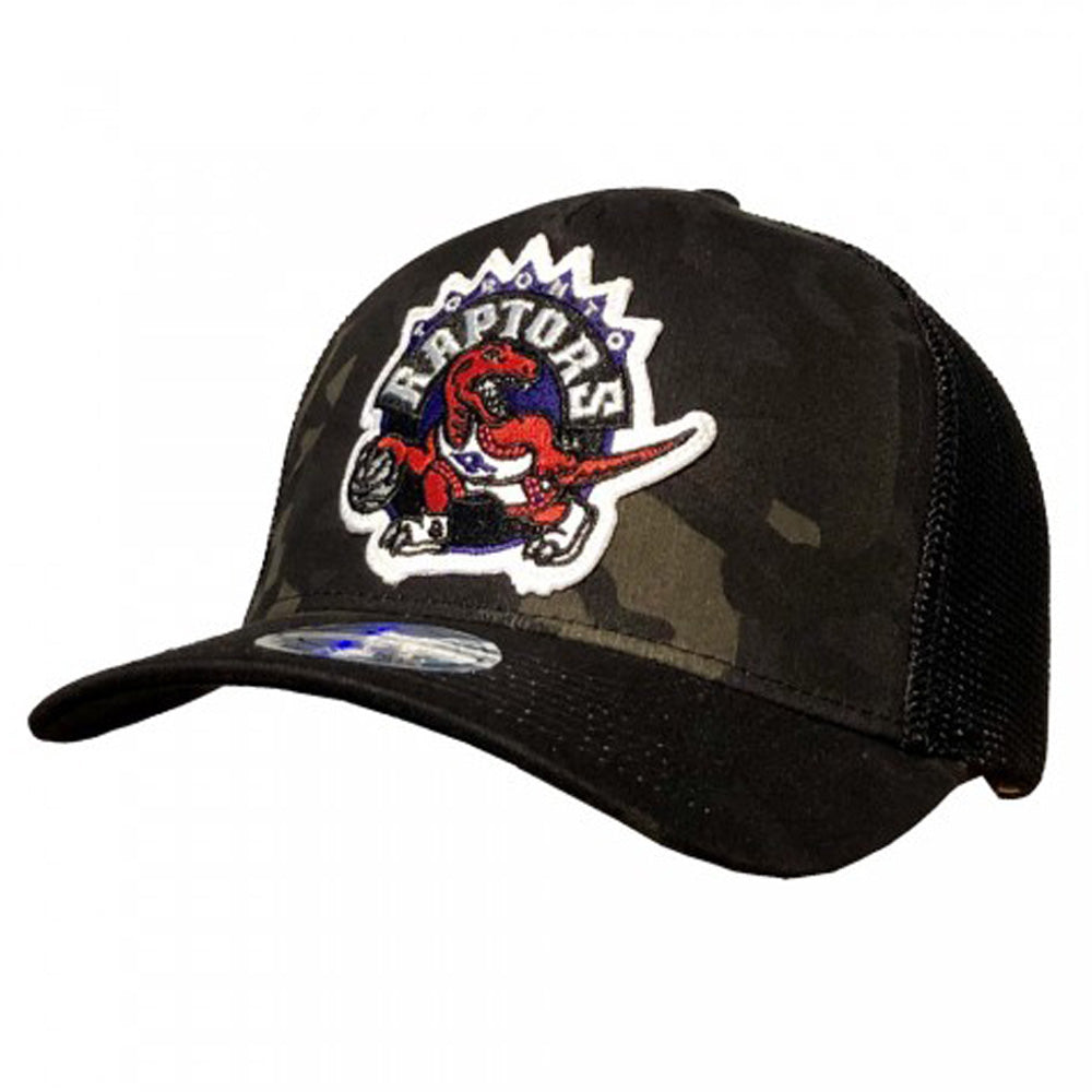 Mitchell & Ness - Toronto Raptors Trucker Cap - Black Multicam