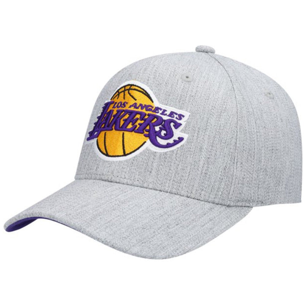 Mitchell And Ness - Los Angeles Lakers NBA Cap Snapback - H. Grey - capstore.dk