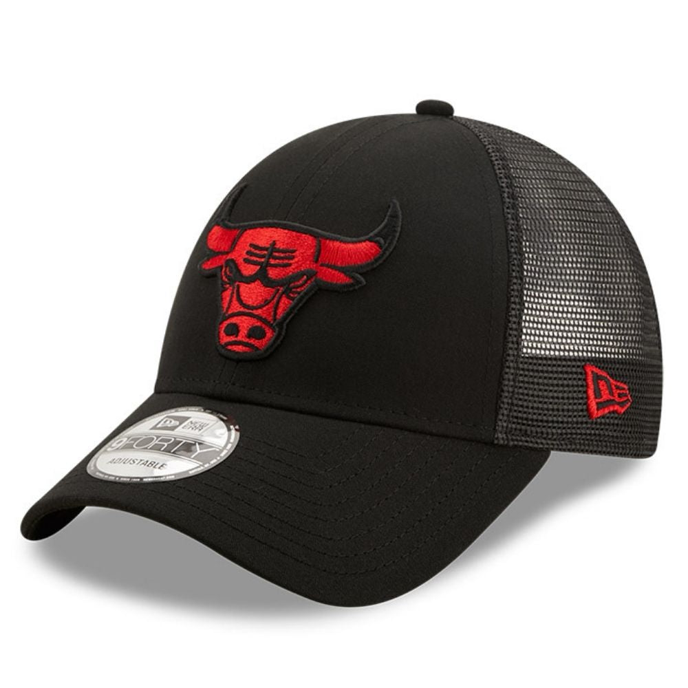 New Era - 9Forty - Chicago Bulls Trucker Cap - Black - capstore.dk
