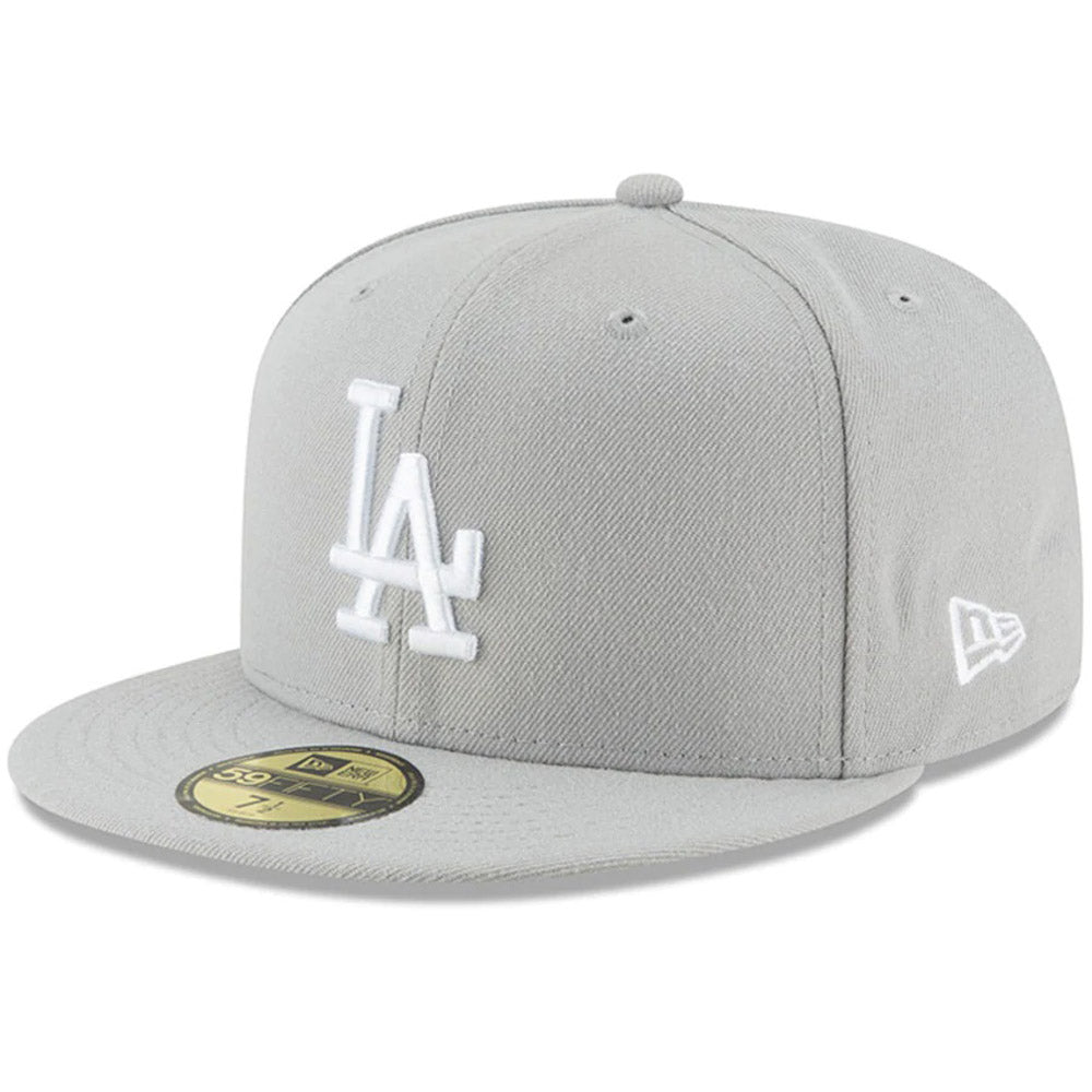 New Era - 59Fifty Fitted - Los Angeles Dodgers - Grey - capstore.dk