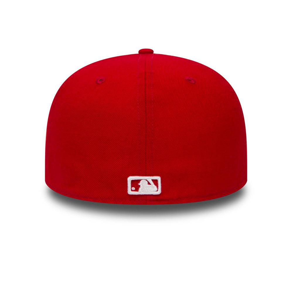 New Era - 59Fifty Fitted - Los Angeles Dodgers - Red - capstore.dk