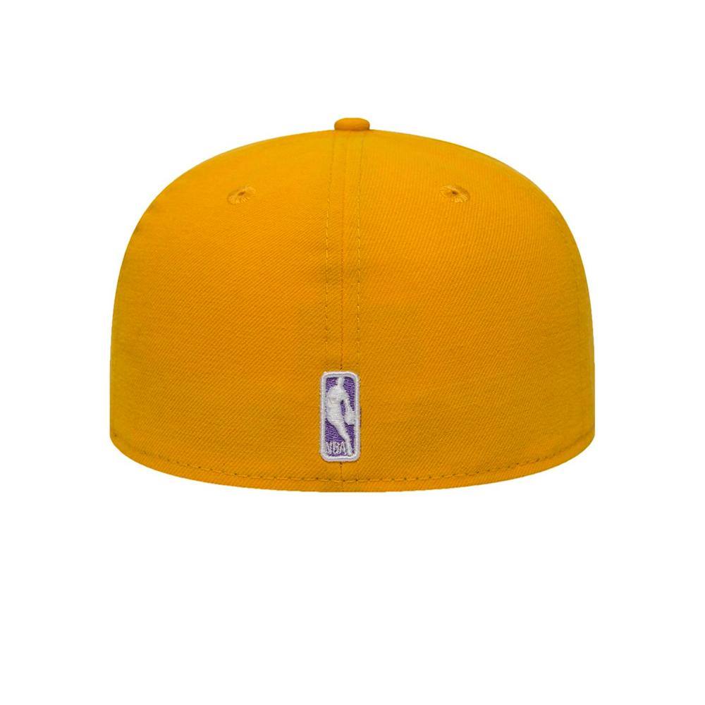 New Era - 59Fifty Fitted - Los Angeles Lakers - Yellow/Purple - capstore.dk