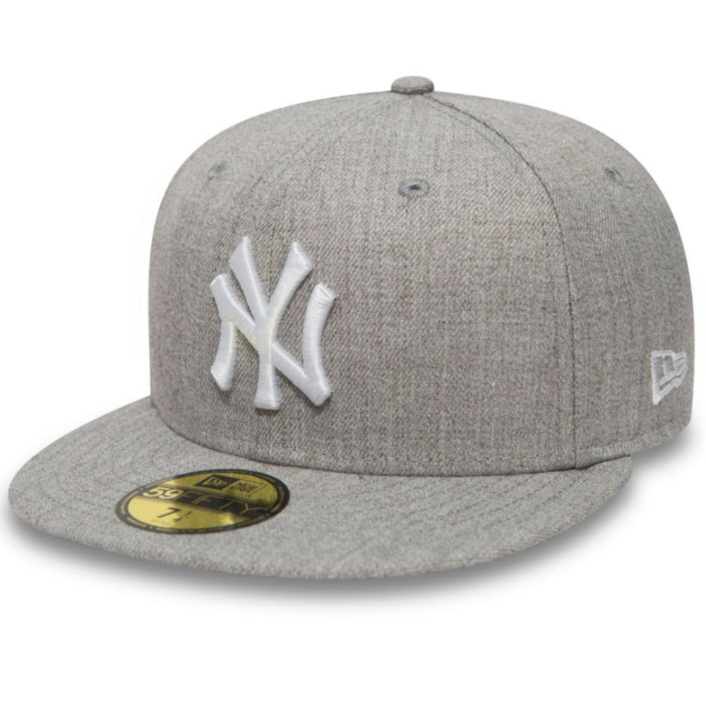 New Era - 59Fifty Fitted - New York Yankees - Heather Grey - capstore.dk