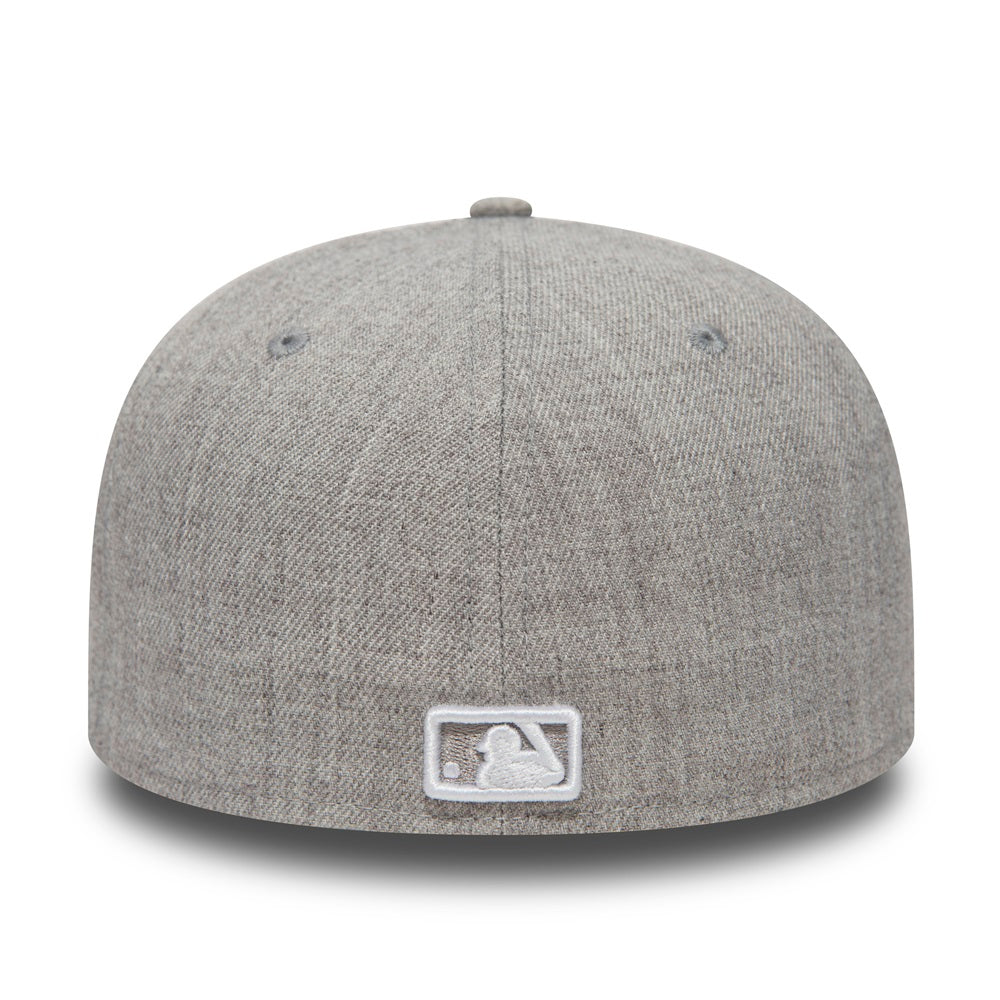 New Era - 59Fifty Fitted - New York Yankees - Heather Grey - capstore.dk