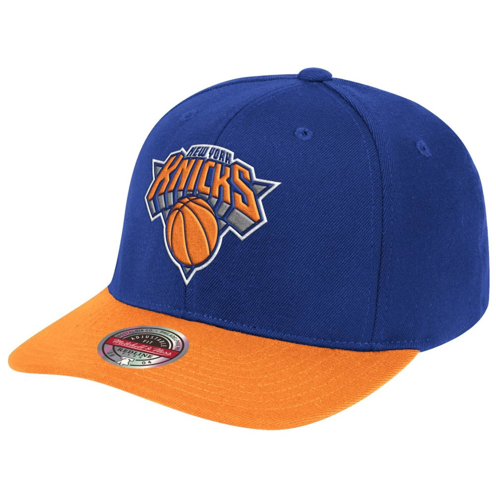 Mitchell & Ness - New York Knicks Snapback Cap - Blue/Orange - capstore.dk